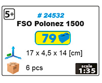 Voiture POLONEZ 1500